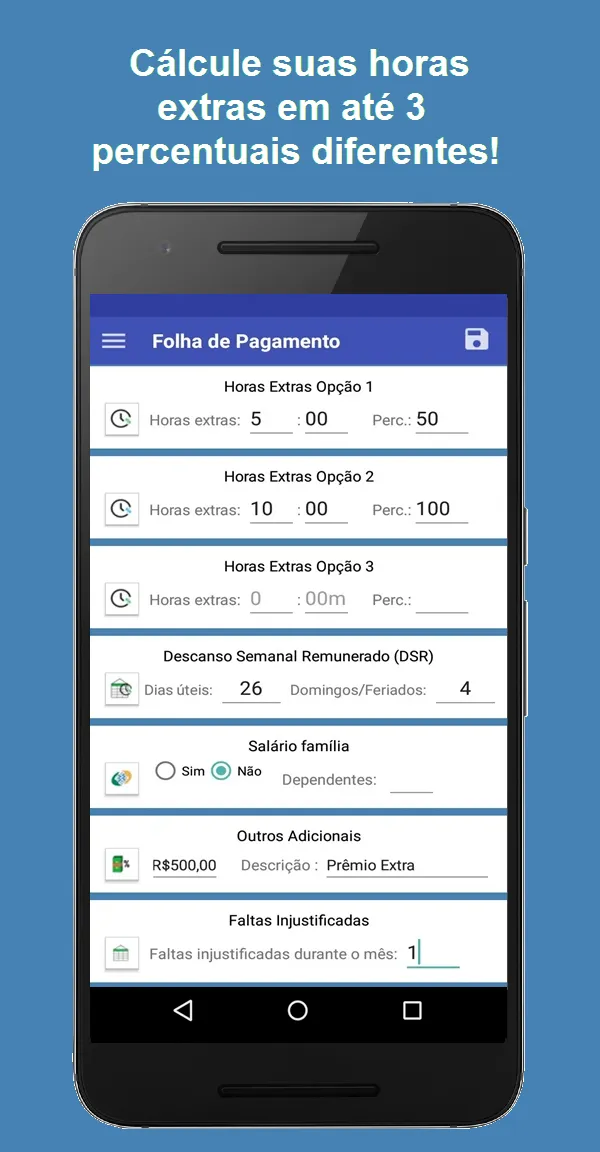 Folha de Pagamento | Indus Appstore | Screenshot