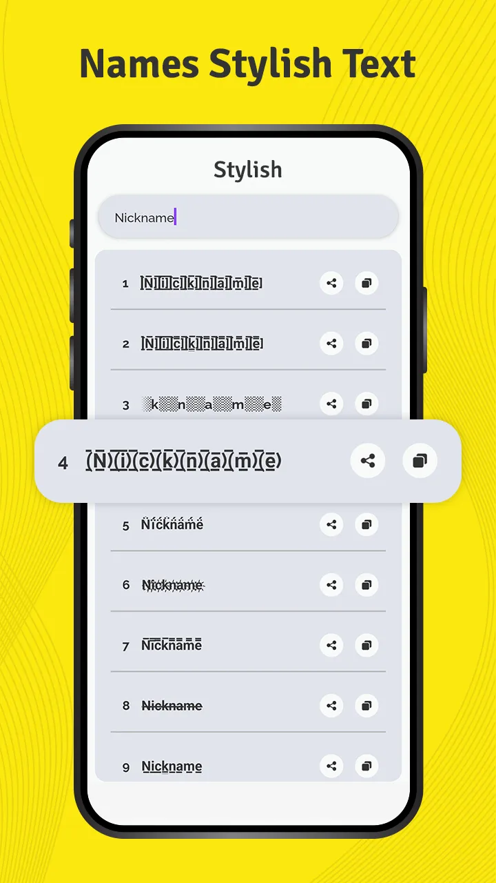 Nickname Finder - Name Style | Indus Appstore | Screenshot