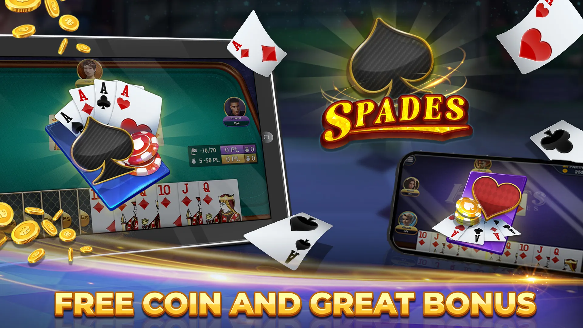 Spades Classic - Card Game | Indus Appstore | Screenshot