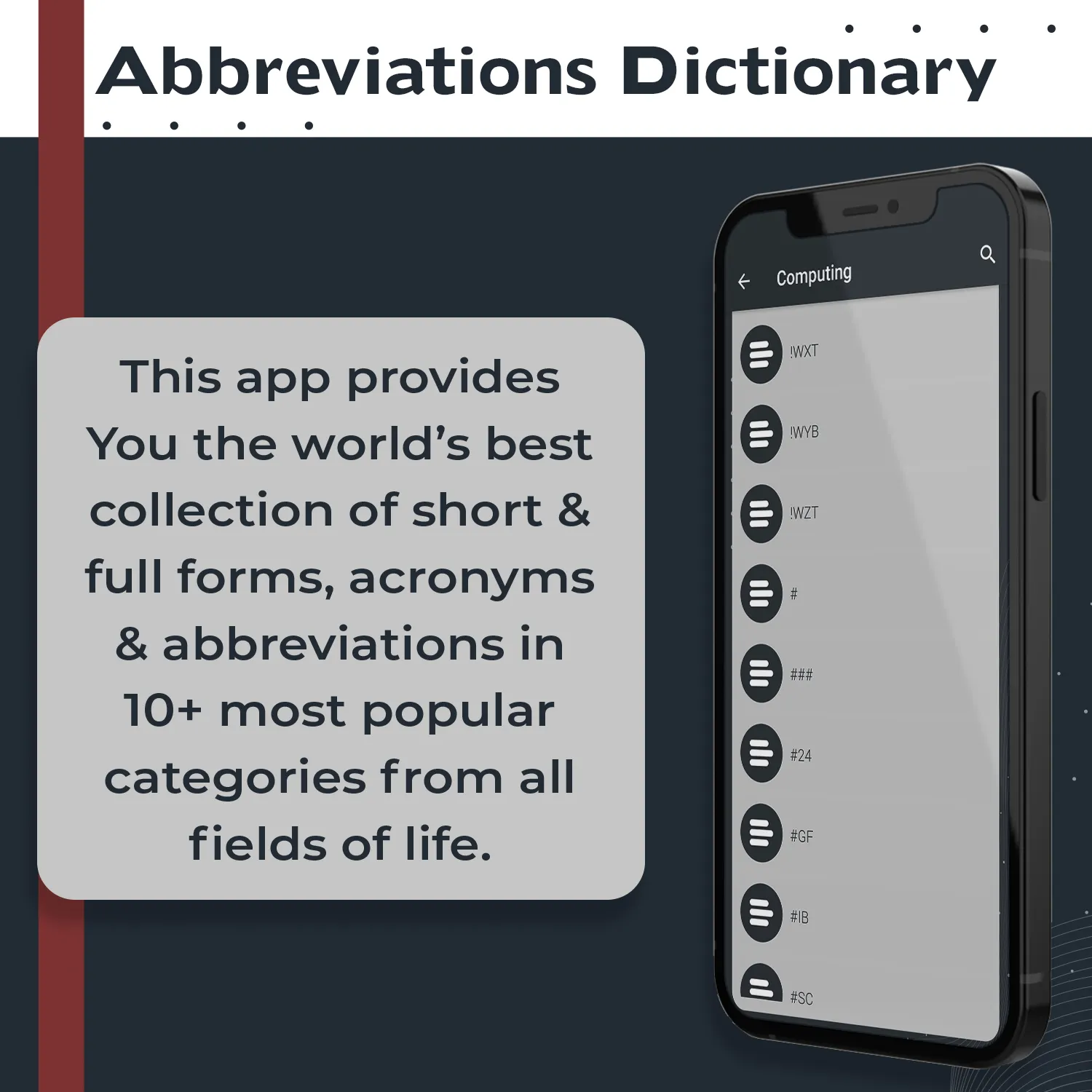 Abbreviation Dictionary | Indus Appstore | Screenshot