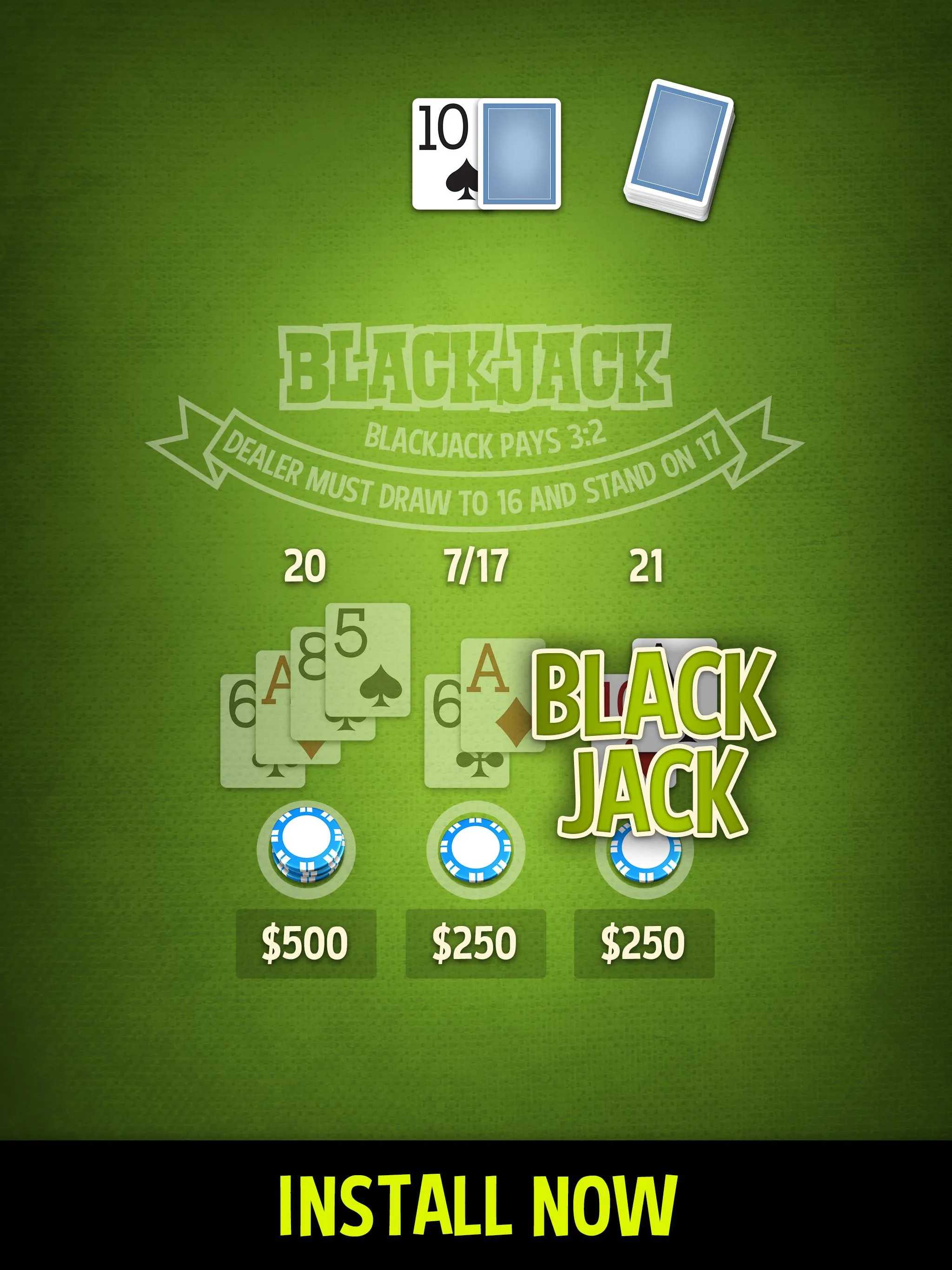 Blackjack 21 - ENDLESS | Indus Appstore | Screenshot