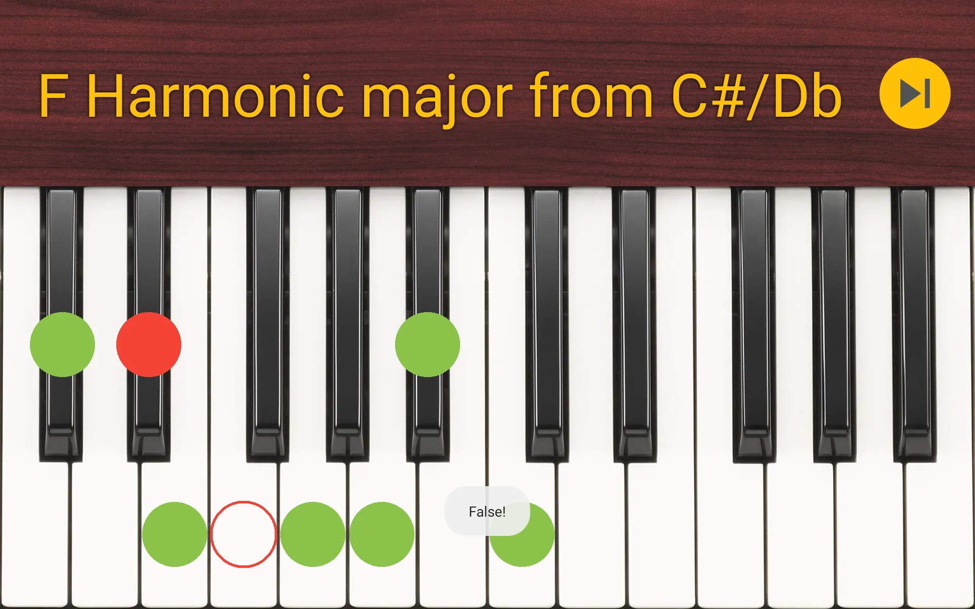 Piano Scale Master | Indus Appstore | Screenshot