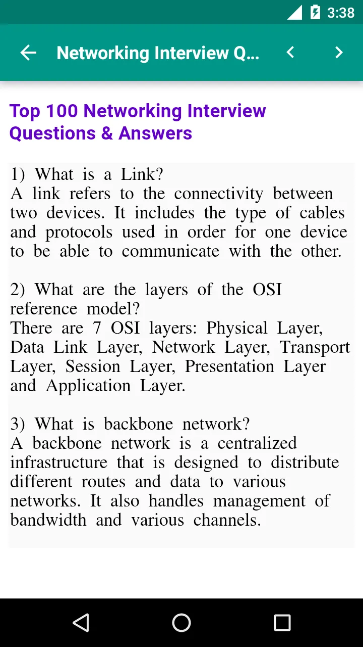 Networking Basics | Indus Appstore | Screenshot