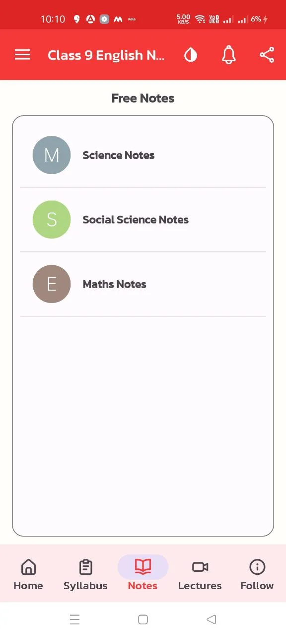 Class 9 English NCERT Solution | Indus Appstore | Screenshot