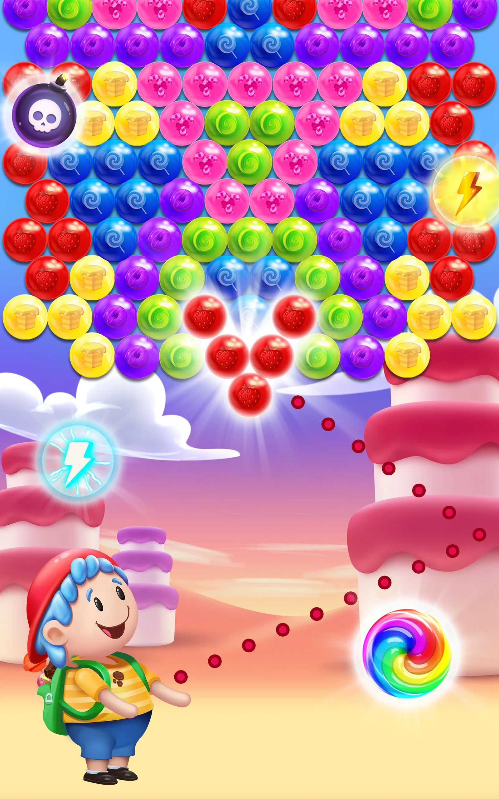 Gummy Pop Bubble Shooter Games | Indus Appstore | Screenshot