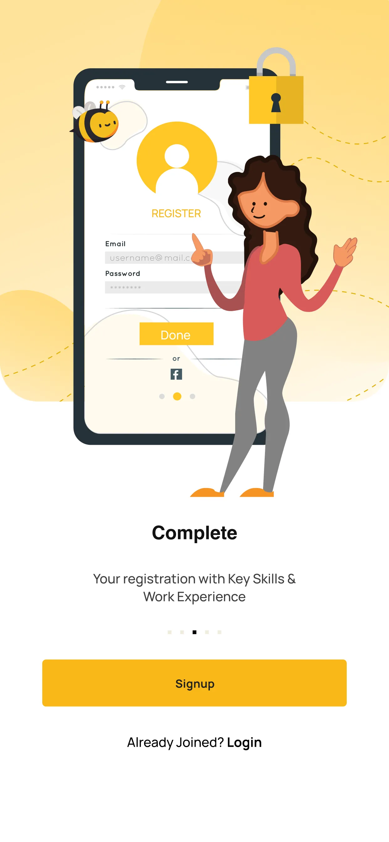 FlexiBees:WFH & part-time jobs | Indus Appstore | Screenshot