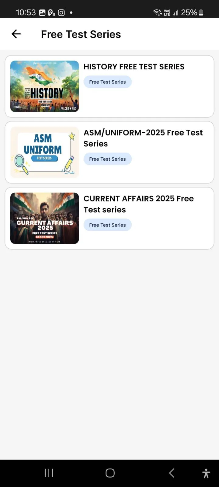 Falcon Academy | Indus Appstore | Screenshot