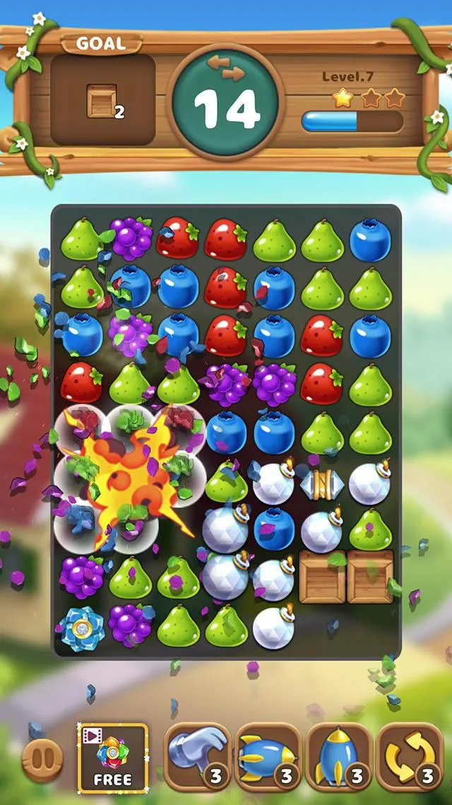 Fruits Garden : Merge Puzzle | Indus Appstore | Screenshot