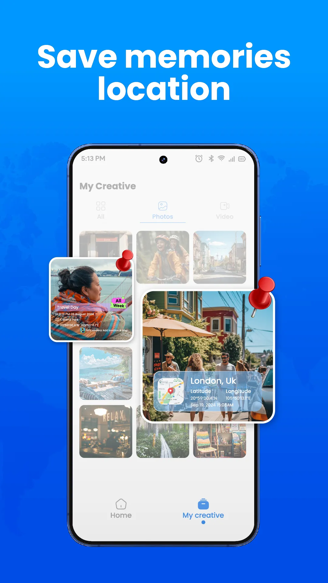 GPS Camera, Map & Timestamp | Indus Appstore | Screenshot