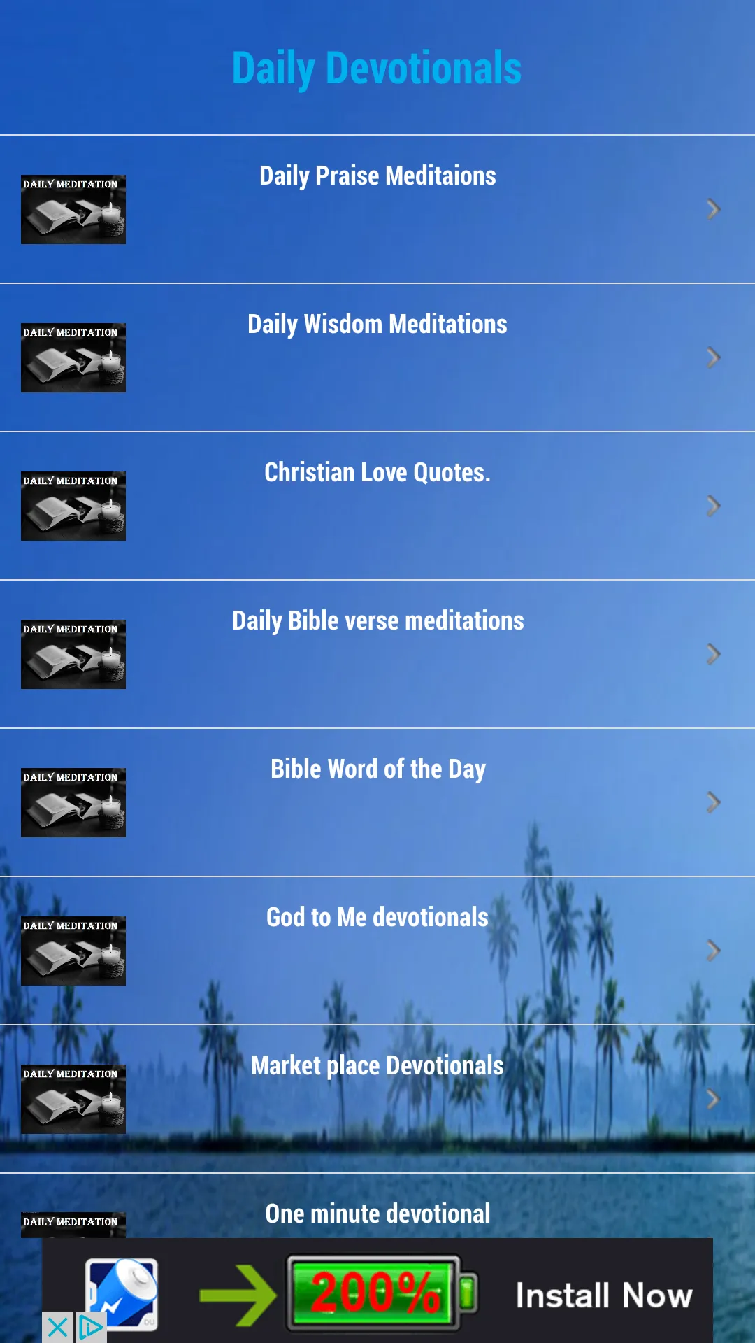 Bible Devotional Collection | Indus Appstore | Screenshot