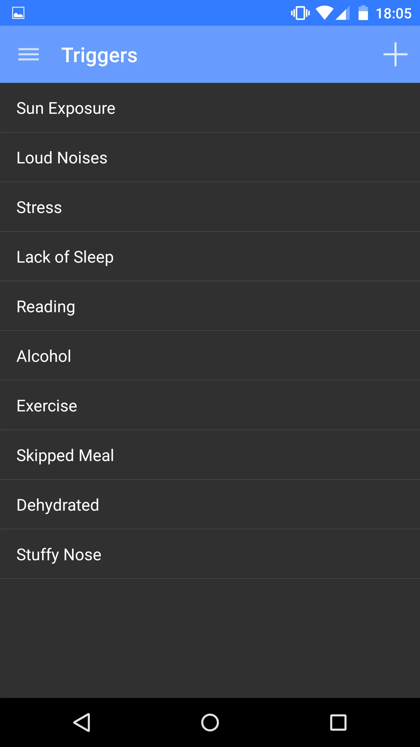 Headache Log | Indus Appstore | Screenshot