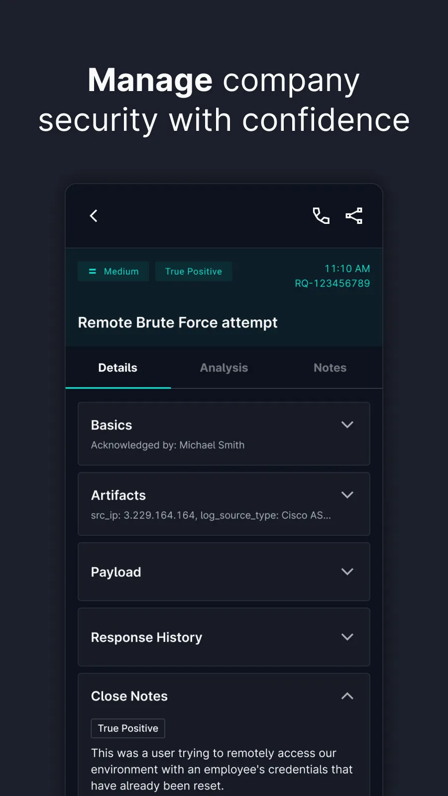 ReliaQuest GreyMatter | Indus Appstore | Screenshot
