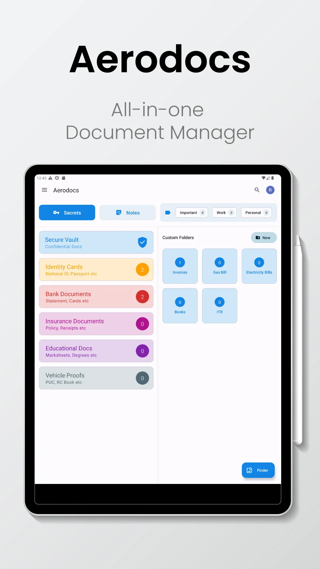 Aerodocs - Document Manager | Indus Appstore | Screenshot