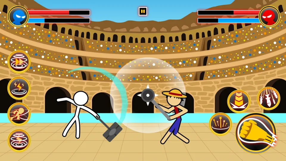 Stickman Battle Playground | Indus Appstore | Screenshot