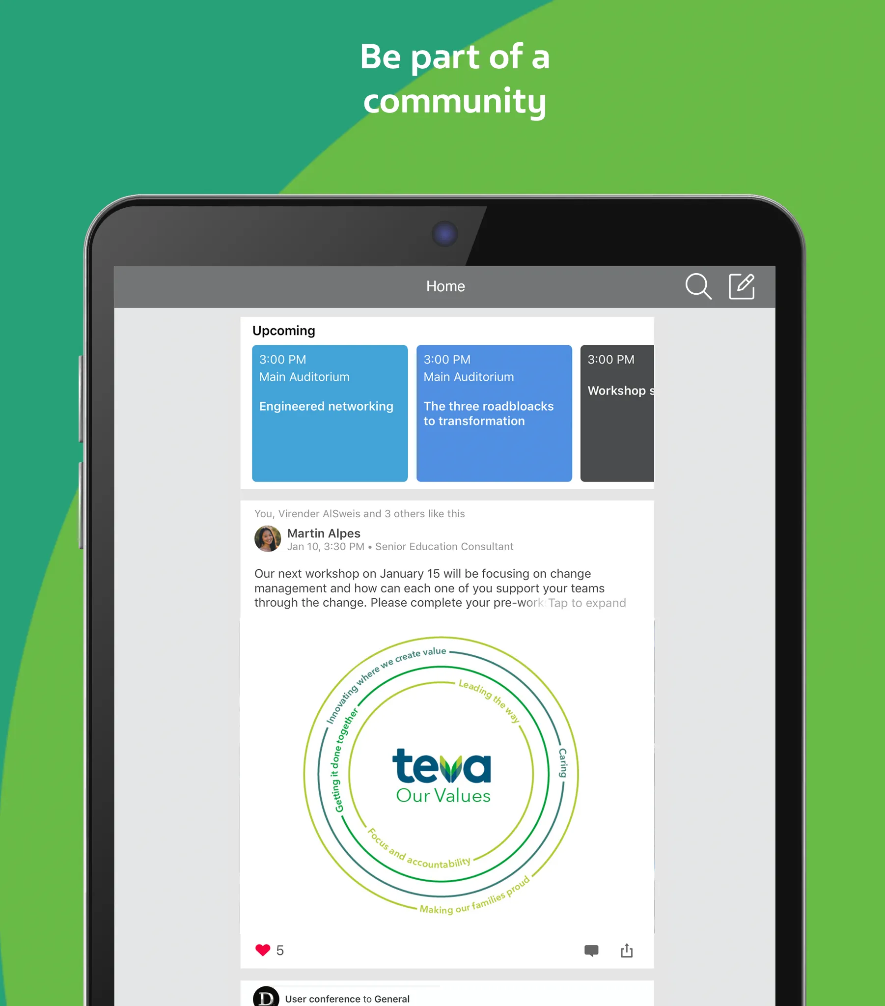 Teva Meetings | Indus Appstore | Screenshot