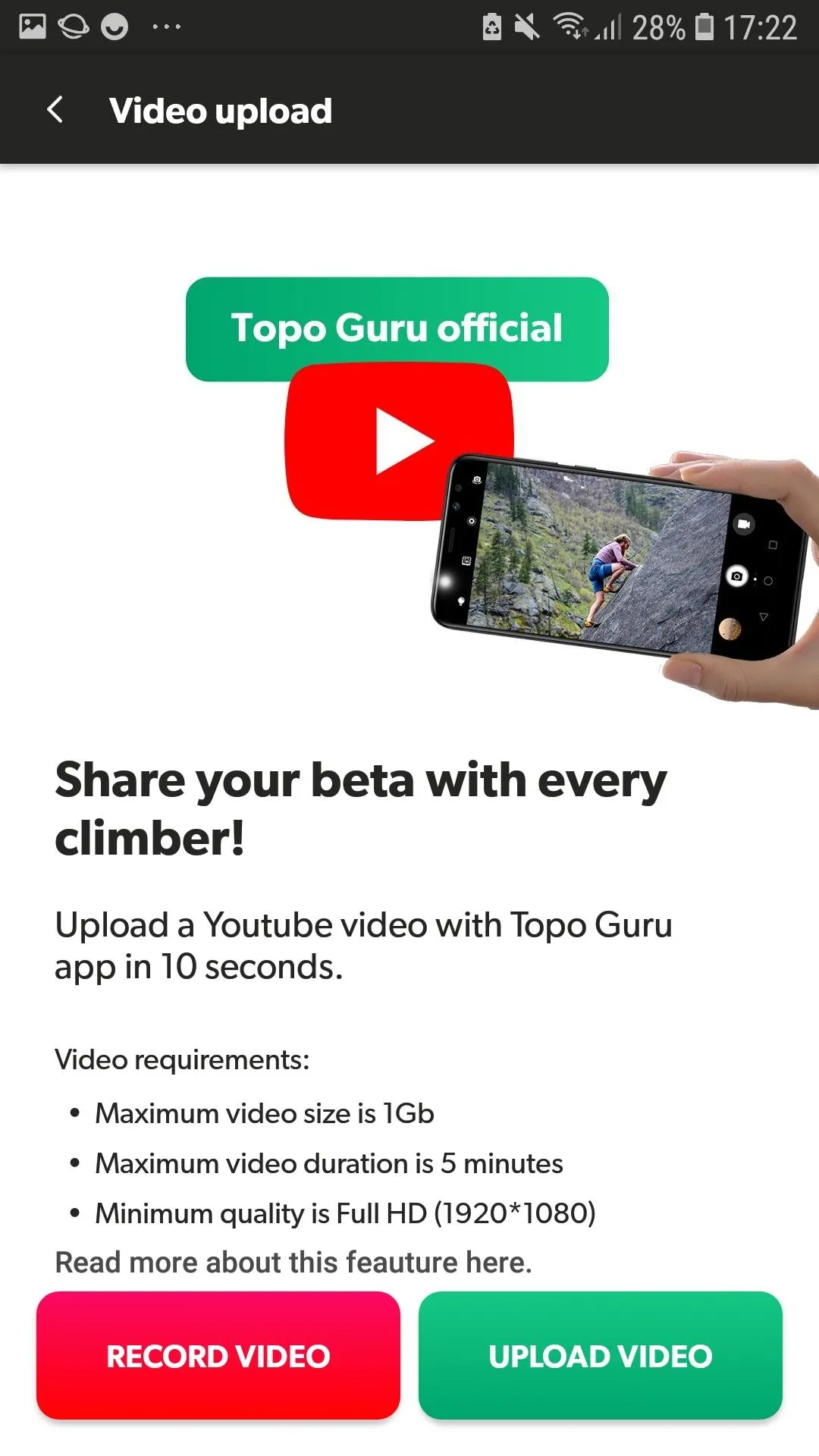 Topo Guru x theCrag | Indus Appstore | Screenshot