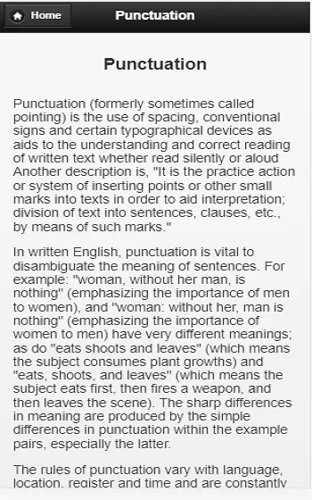 Punctuation Rules | Indus Appstore | Screenshot