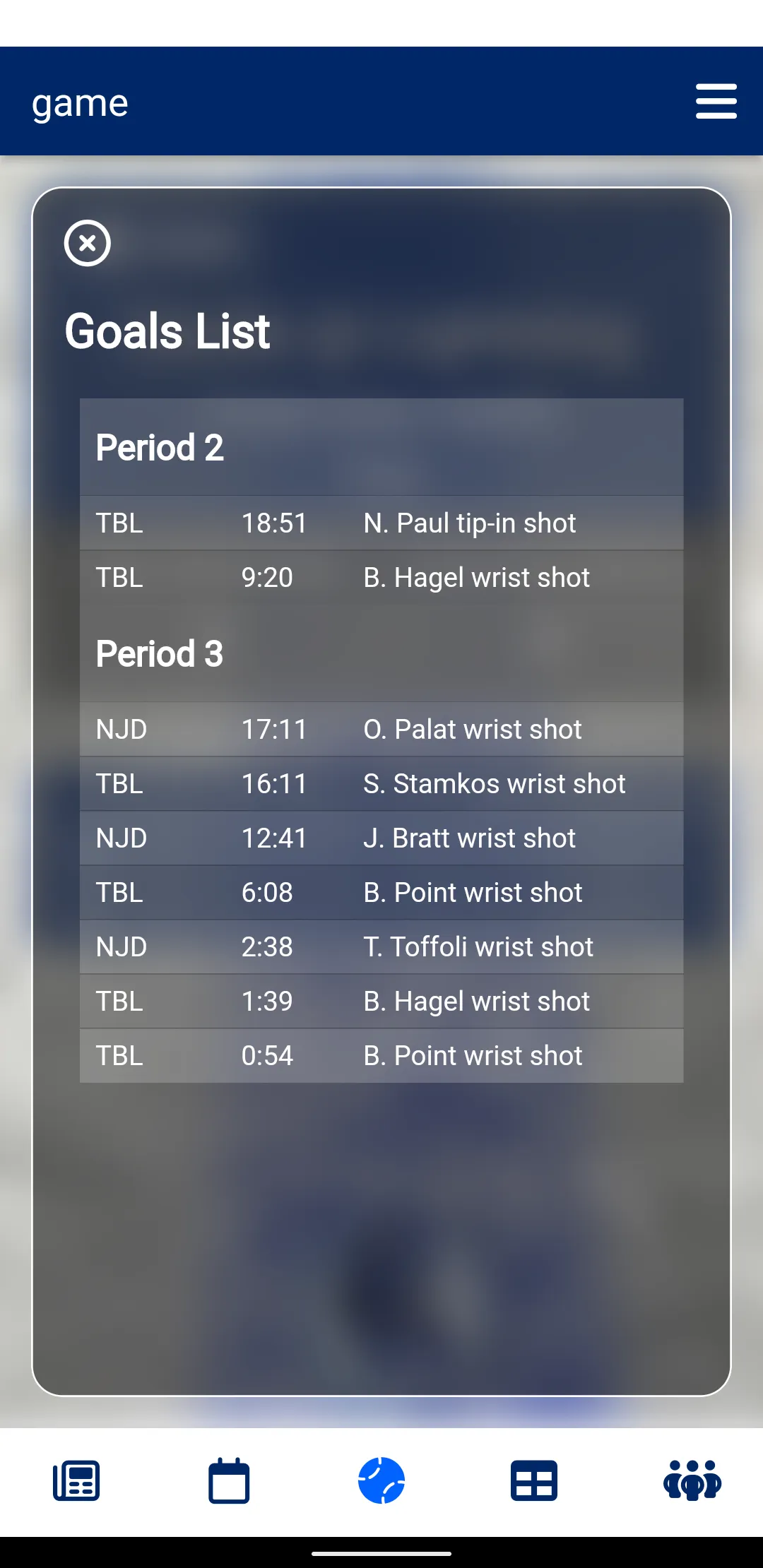 Tampa Bay Hockey | Indus Appstore | Screenshot