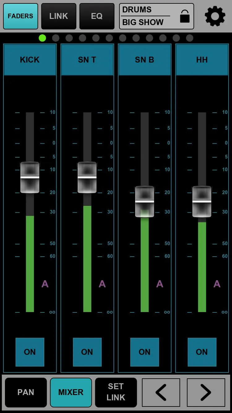 MyMon Personal Monitor Mixer f | Indus Appstore | Screenshot