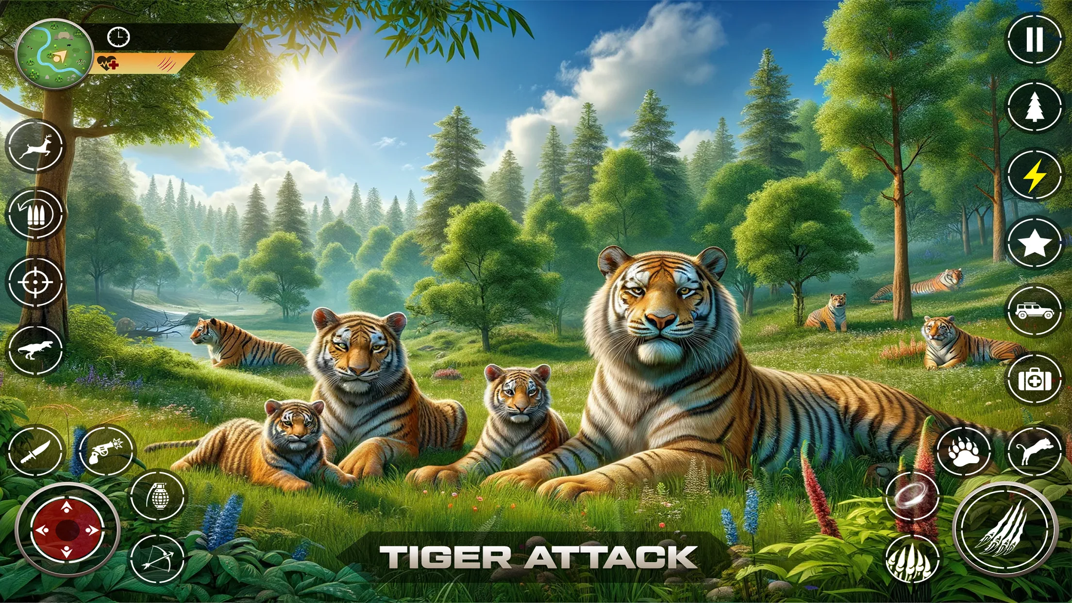 The Tiger Family Simulator 3D | Indus Appstore | Screenshot