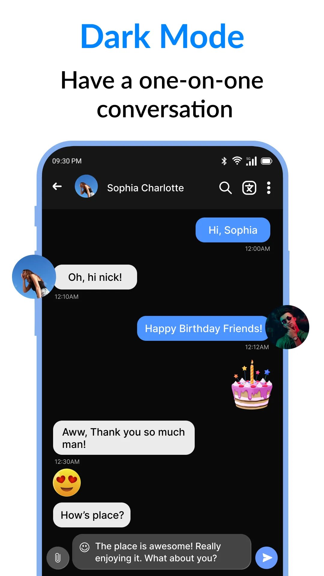 Messages : SMS & Private Chat | Indus Appstore | Screenshot