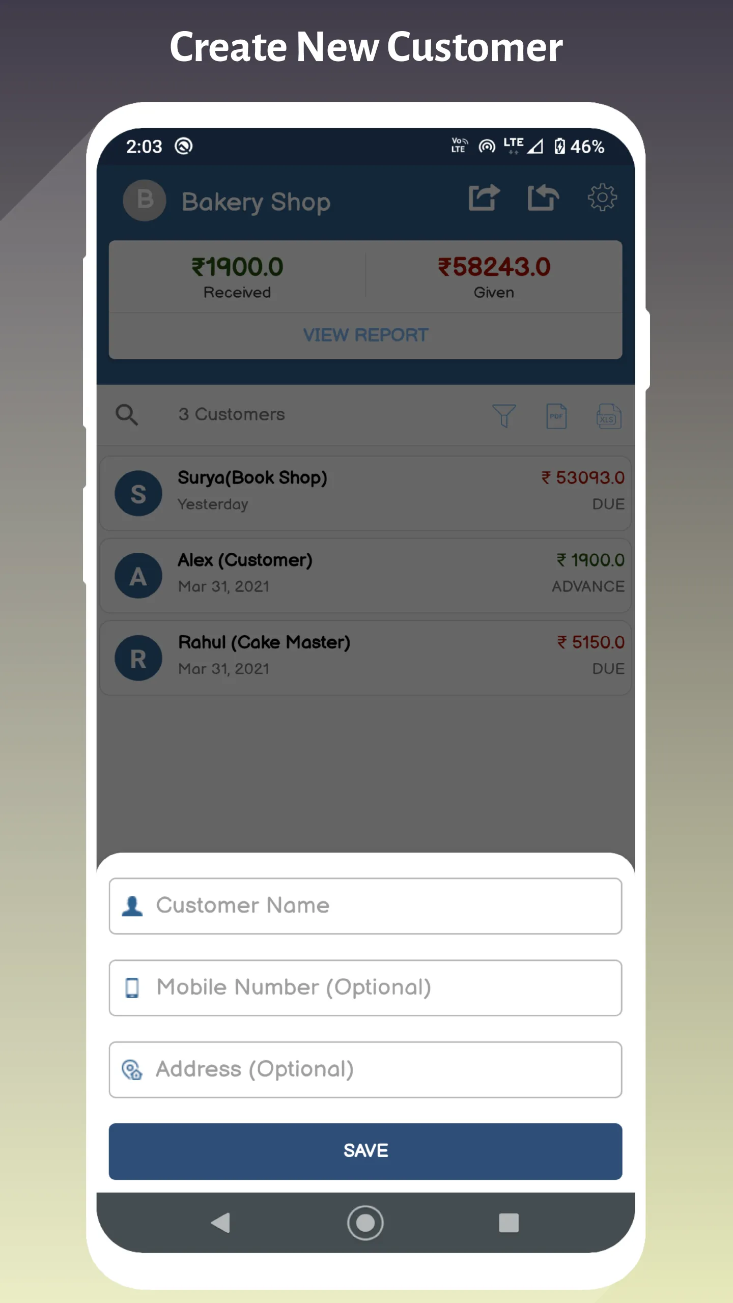 Cash Book - Ledger Book | Indus Appstore | Screenshot