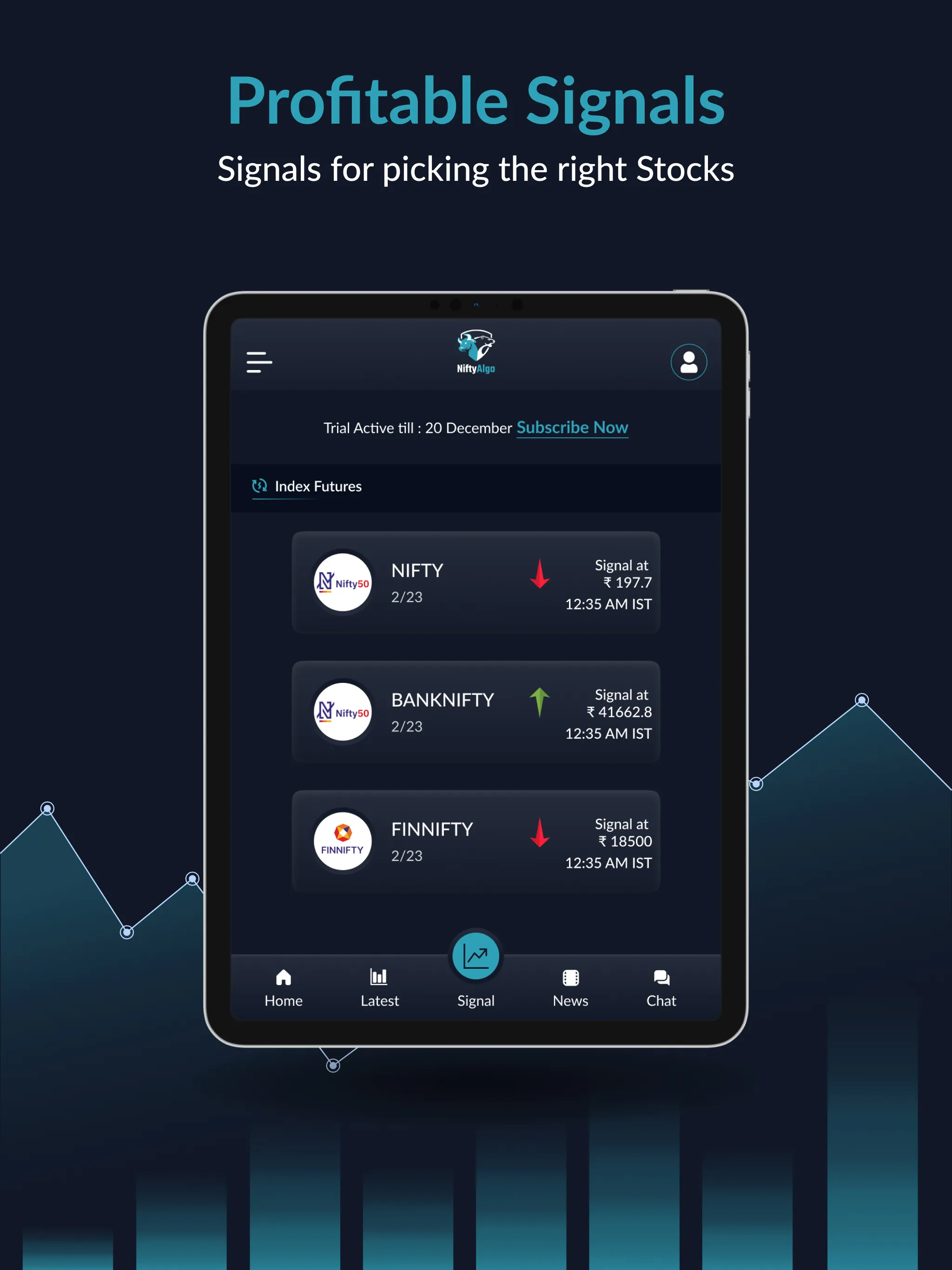 NiftyAlgo Trading Signals NSE | Indus Appstore | Screenshot