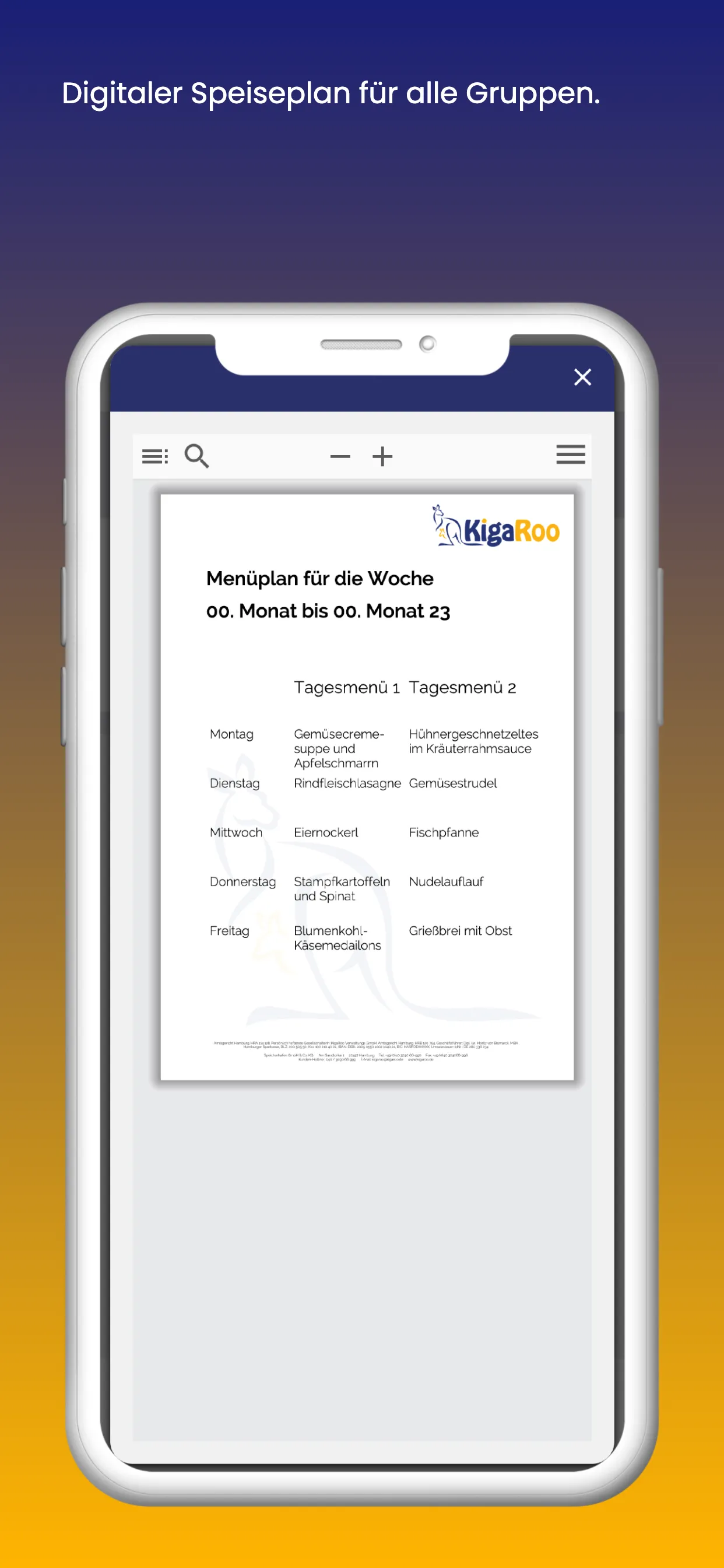 KigaRoo für Eltern | Indus Appstore | Screenshot