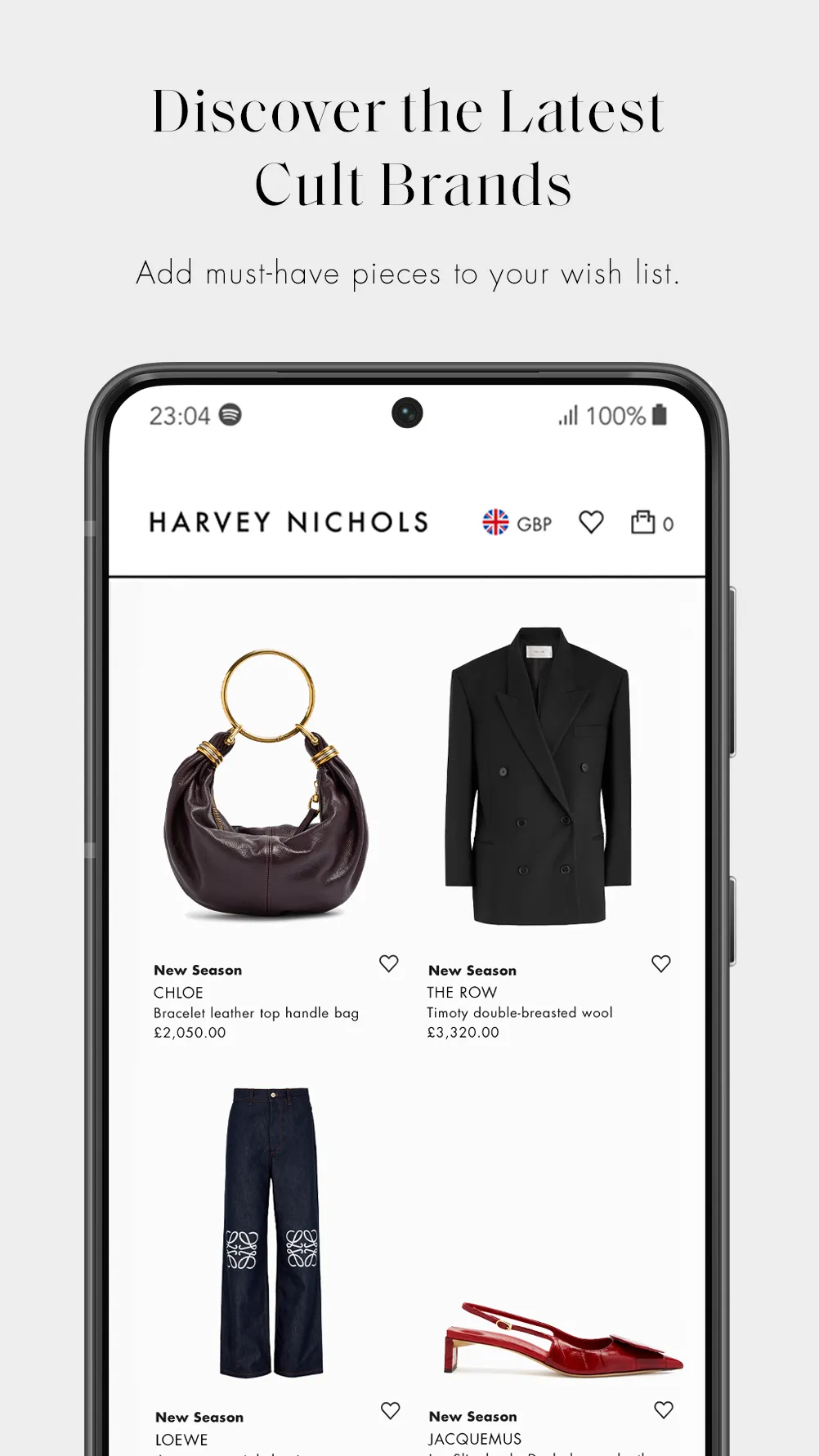 Harvey Nichols | Indus Appstore | Screenshot