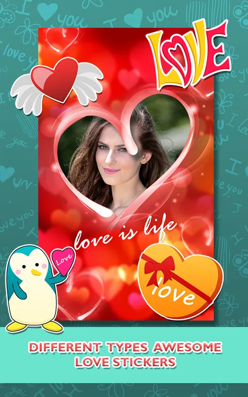 Love Photo frames Collage | Indus Appstore | Screenshot