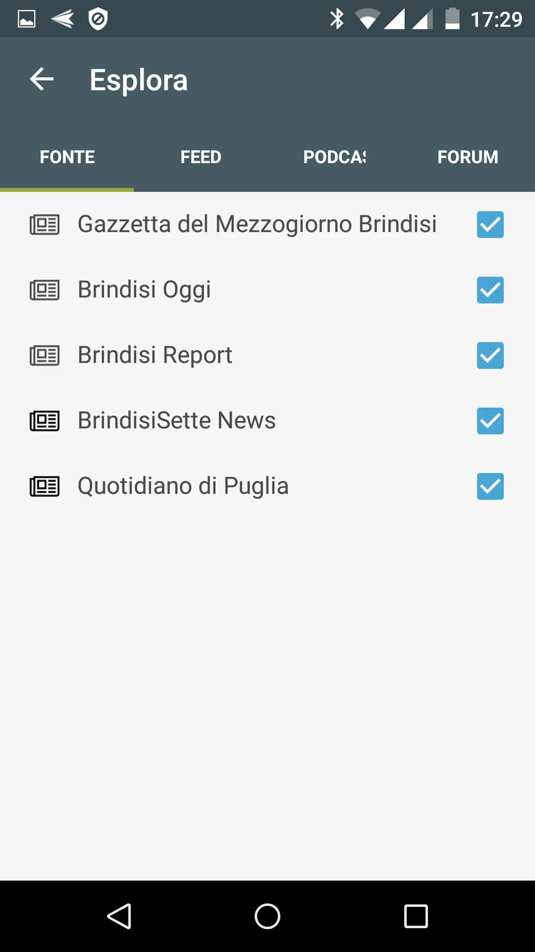 Brindisi notizie locali | Indus Appstore | Screenshot