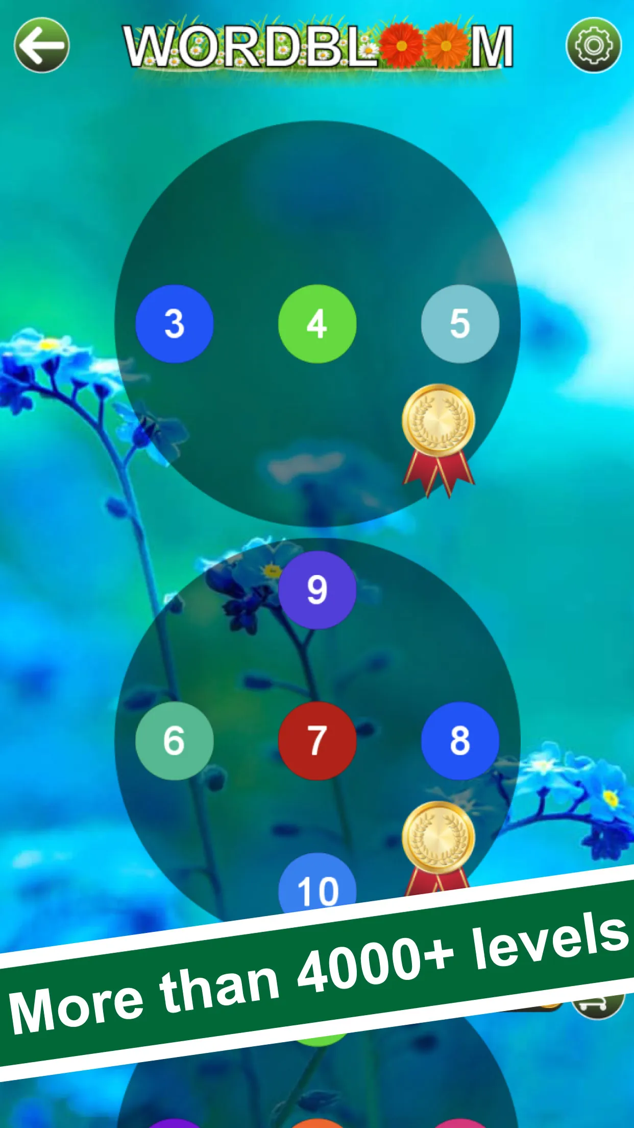 Word Bloom - Brain Puzzles | Indus Appstore | Screenshot