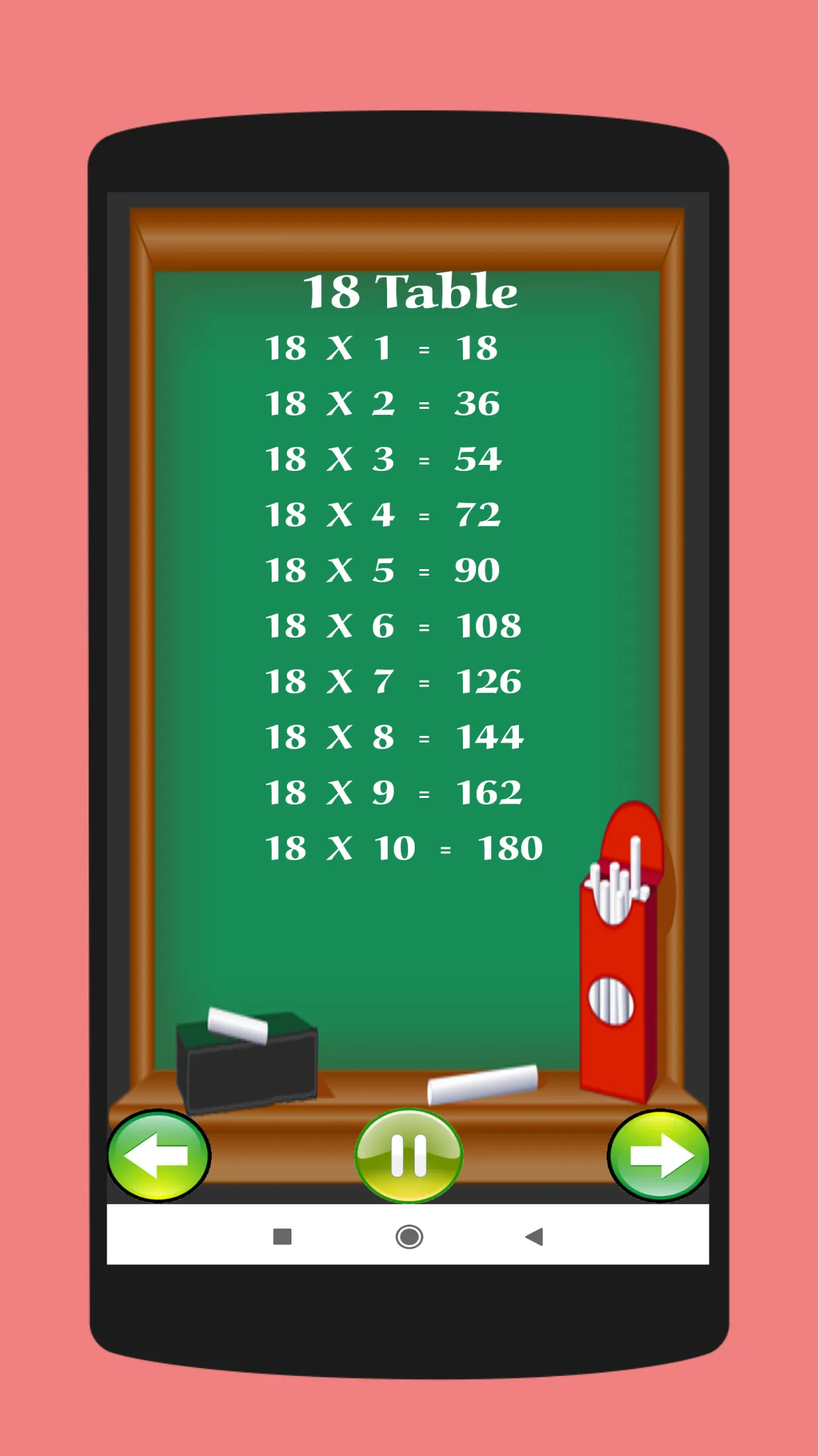 Learn Math Tables | Indus Appstore | Screenshot