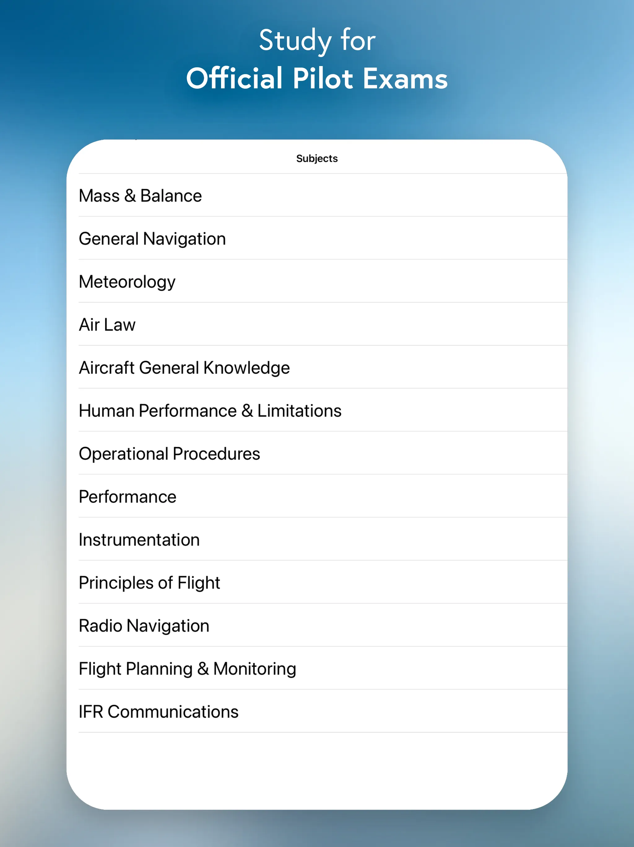 PPL Study - Aviation Training | Indus Appstore | Screenshot