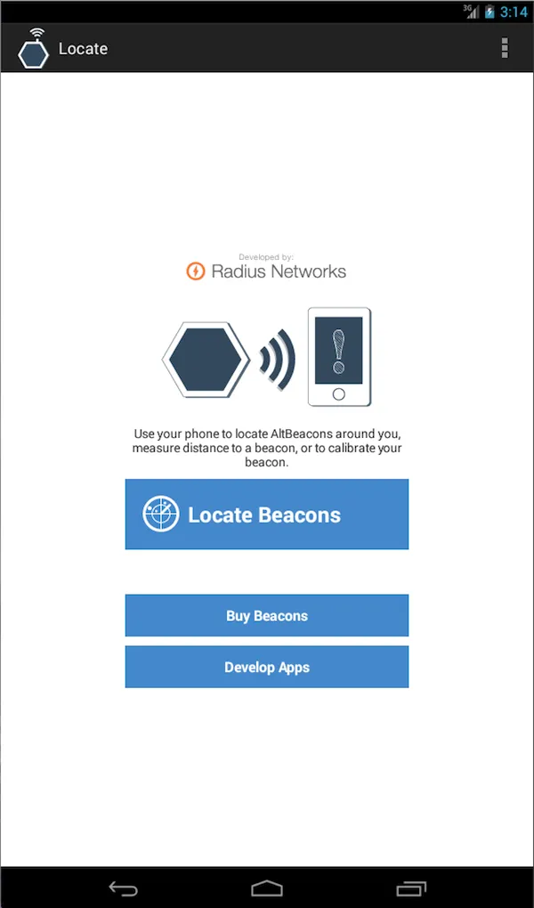 Locate Beacon | Indus Appstore | Screenshot