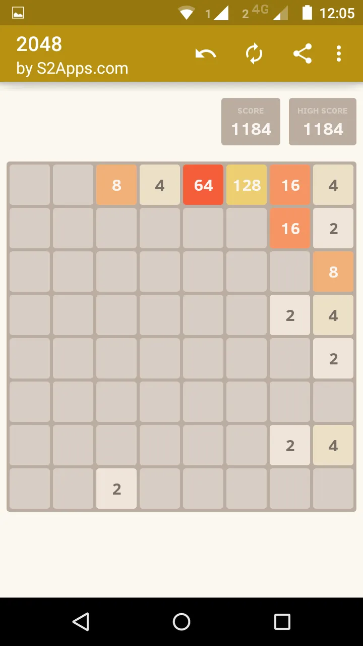 2048 | Indus Appstore | Screenshot