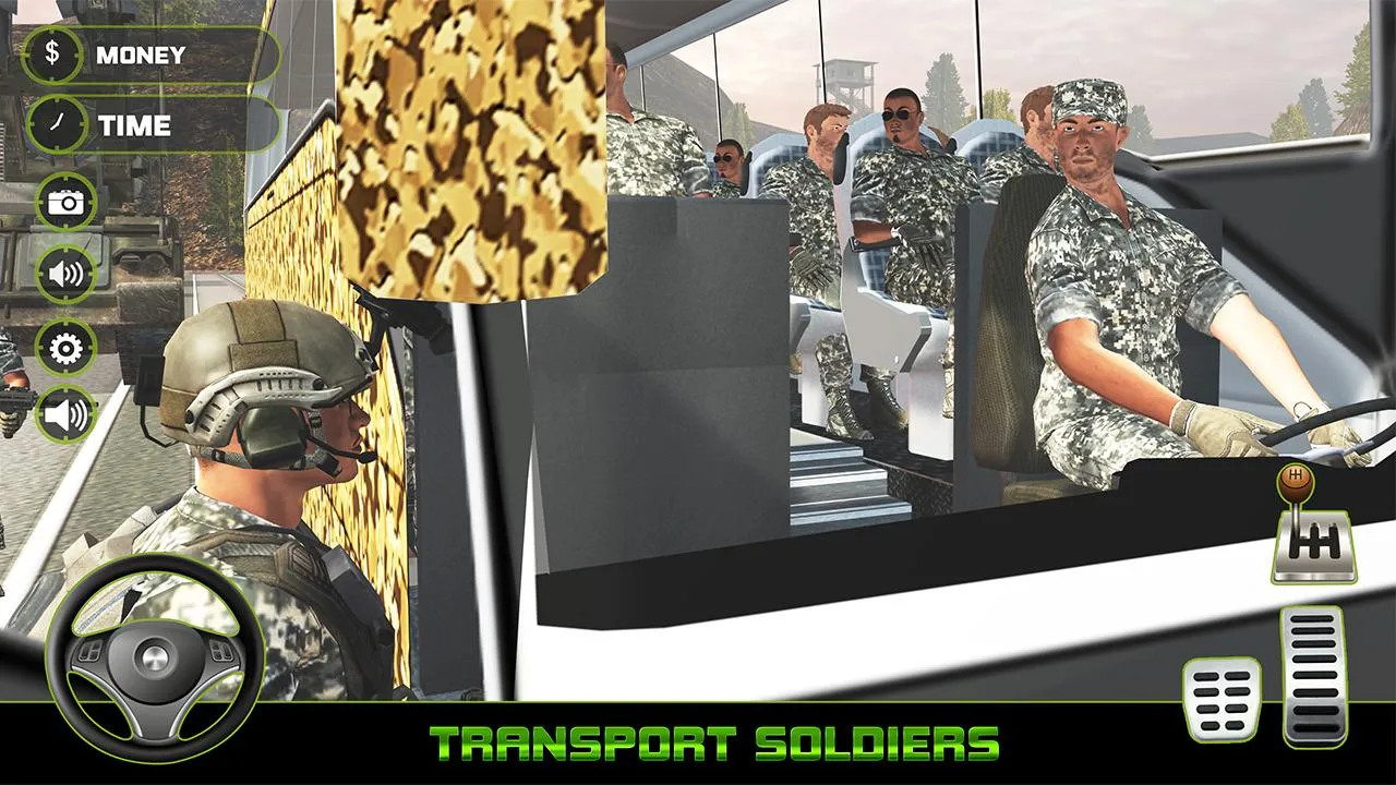 Offroad US Army Bus Transport | Indus Appstore | Screenshot