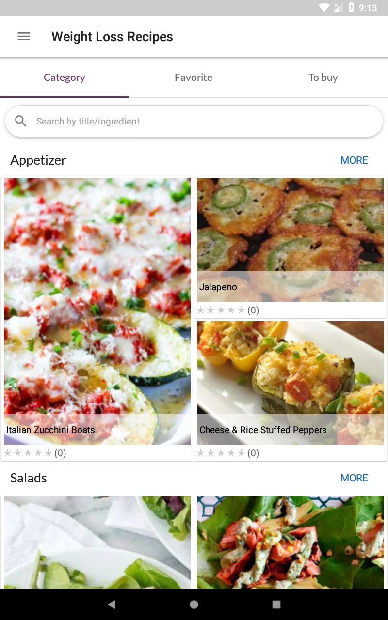 Weight Loss Recipes | Indus Appstore | Screenshot