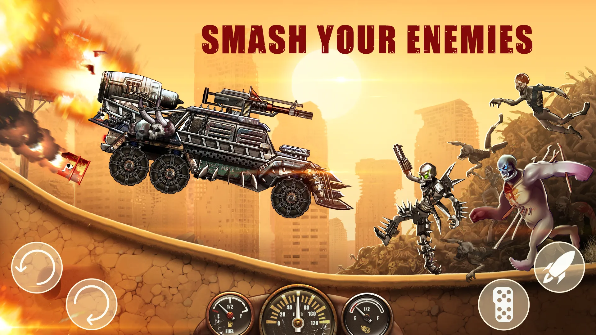 Zombie Hill Racing: Earn Climb | Indus Appstore | Screenshot