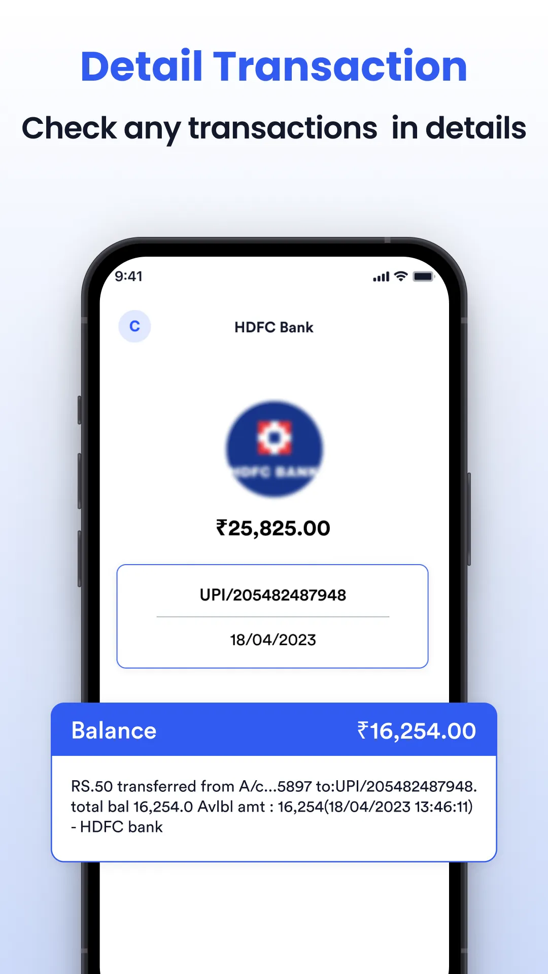 Bank Account Balance Check | Indus Appstore | Screenshot