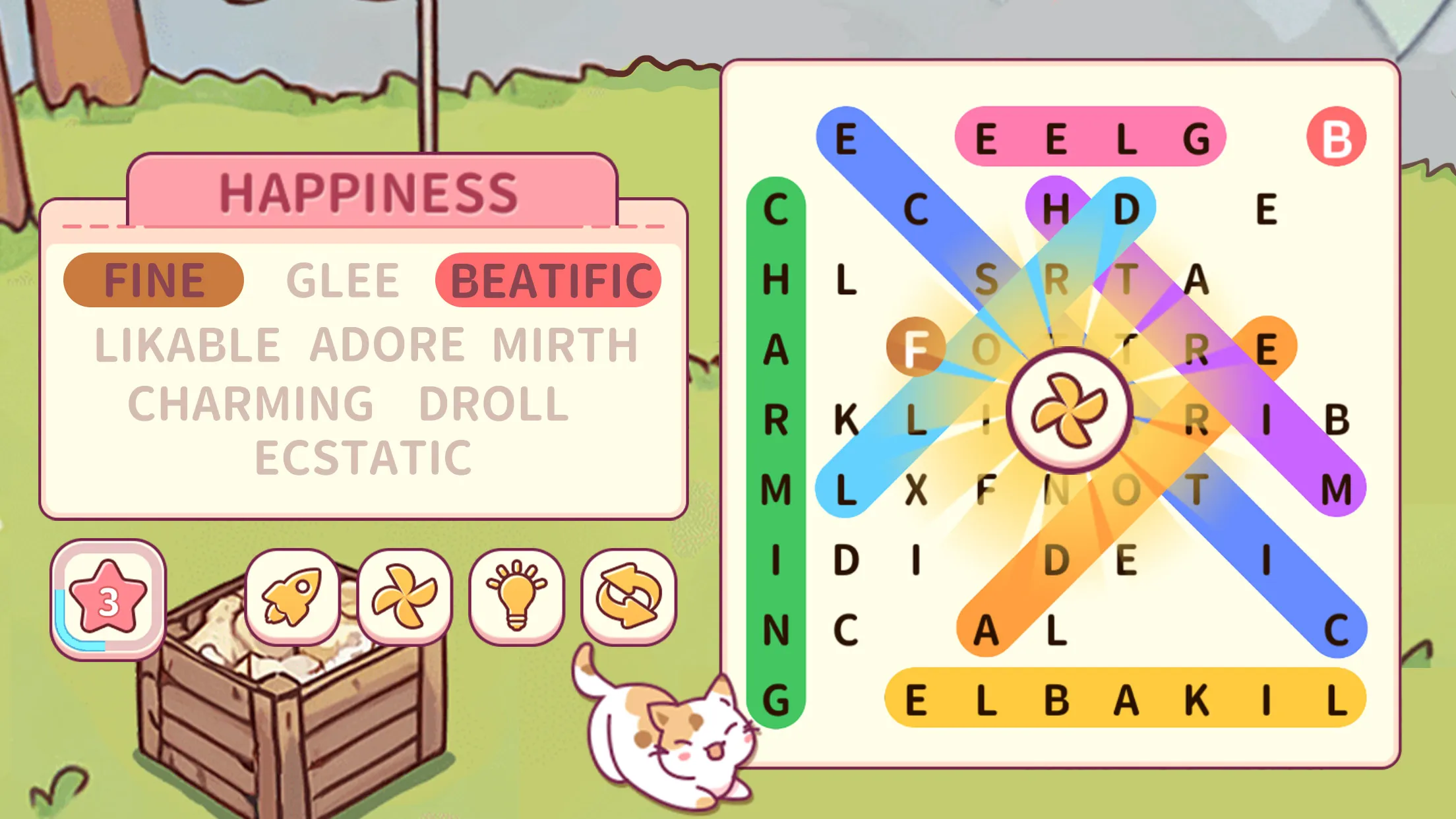 Ring of Words2: Cats Party | Indus Appstore | Screenshot