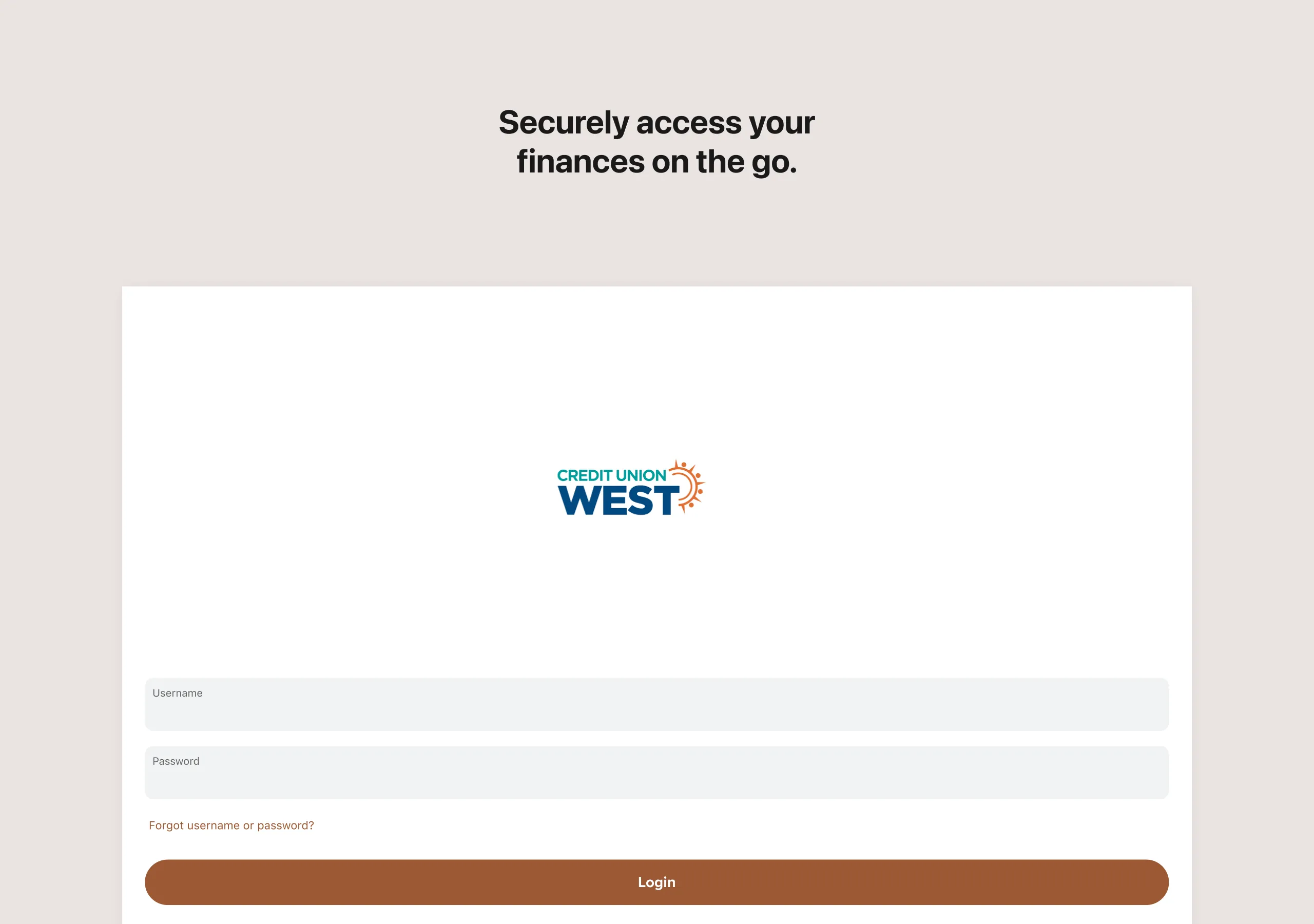 Credit Union West | Indus Appstore | Screenshot