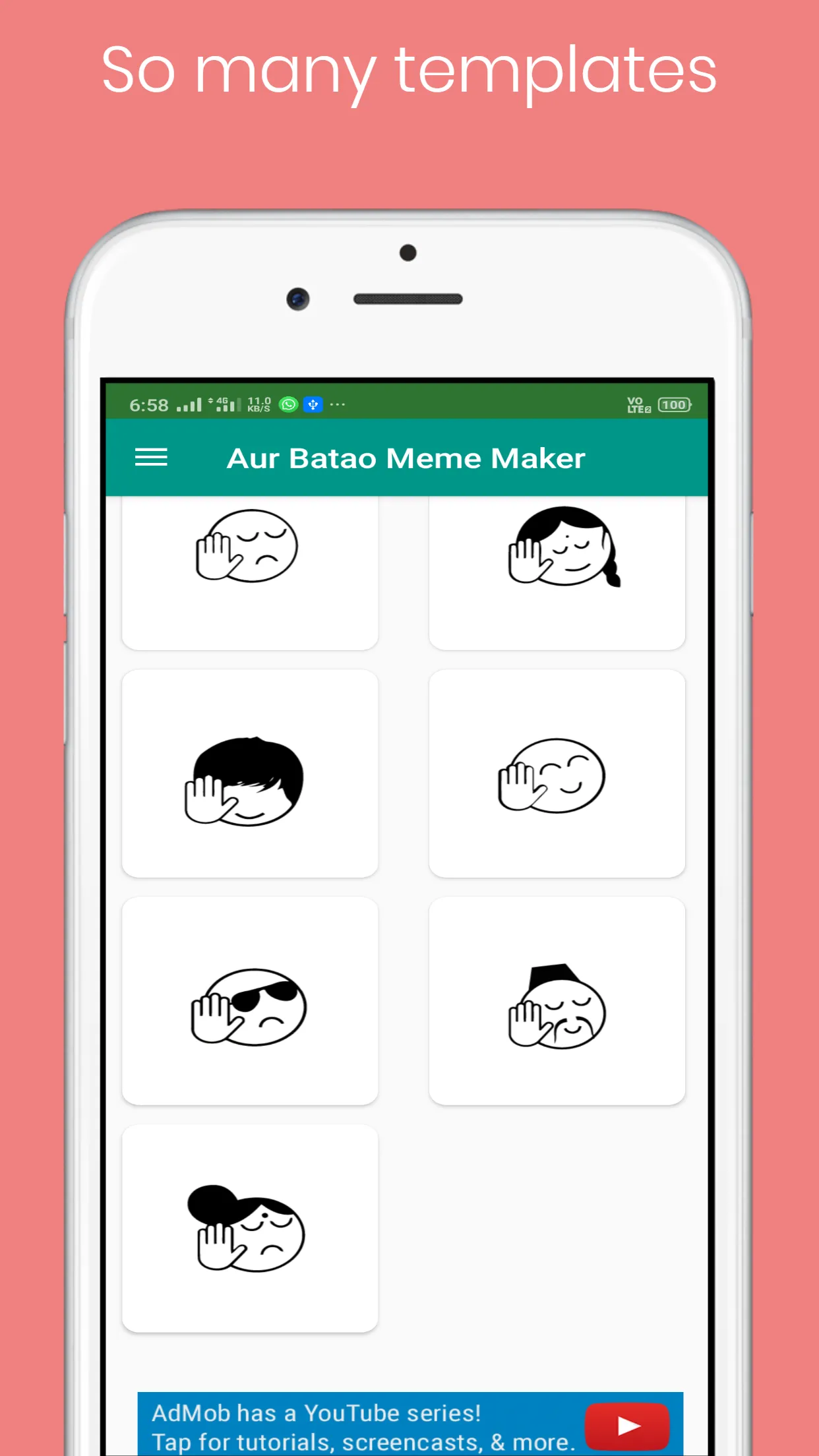 Aur Batao Meme Maker - Generat | Indus Appstore | Screenshot