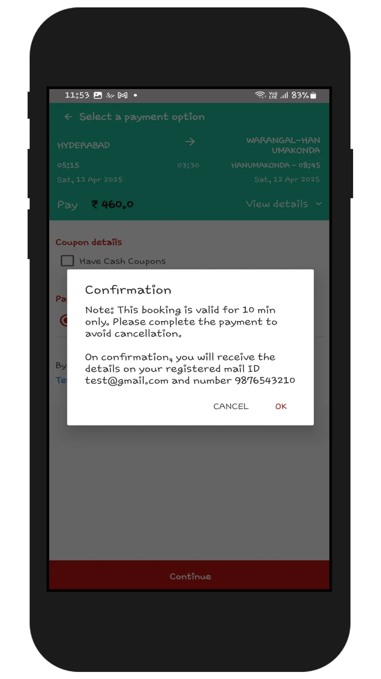 TGSRTC Official Online Booking | Indus Appstore | Screenshot