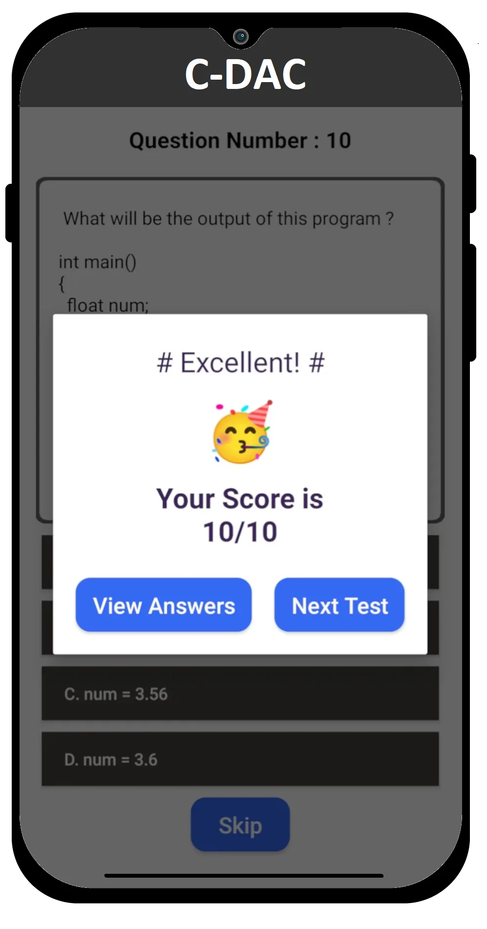 C-DAC (C-CAT) Exam Preparation | Indus Appstore | Screenshot