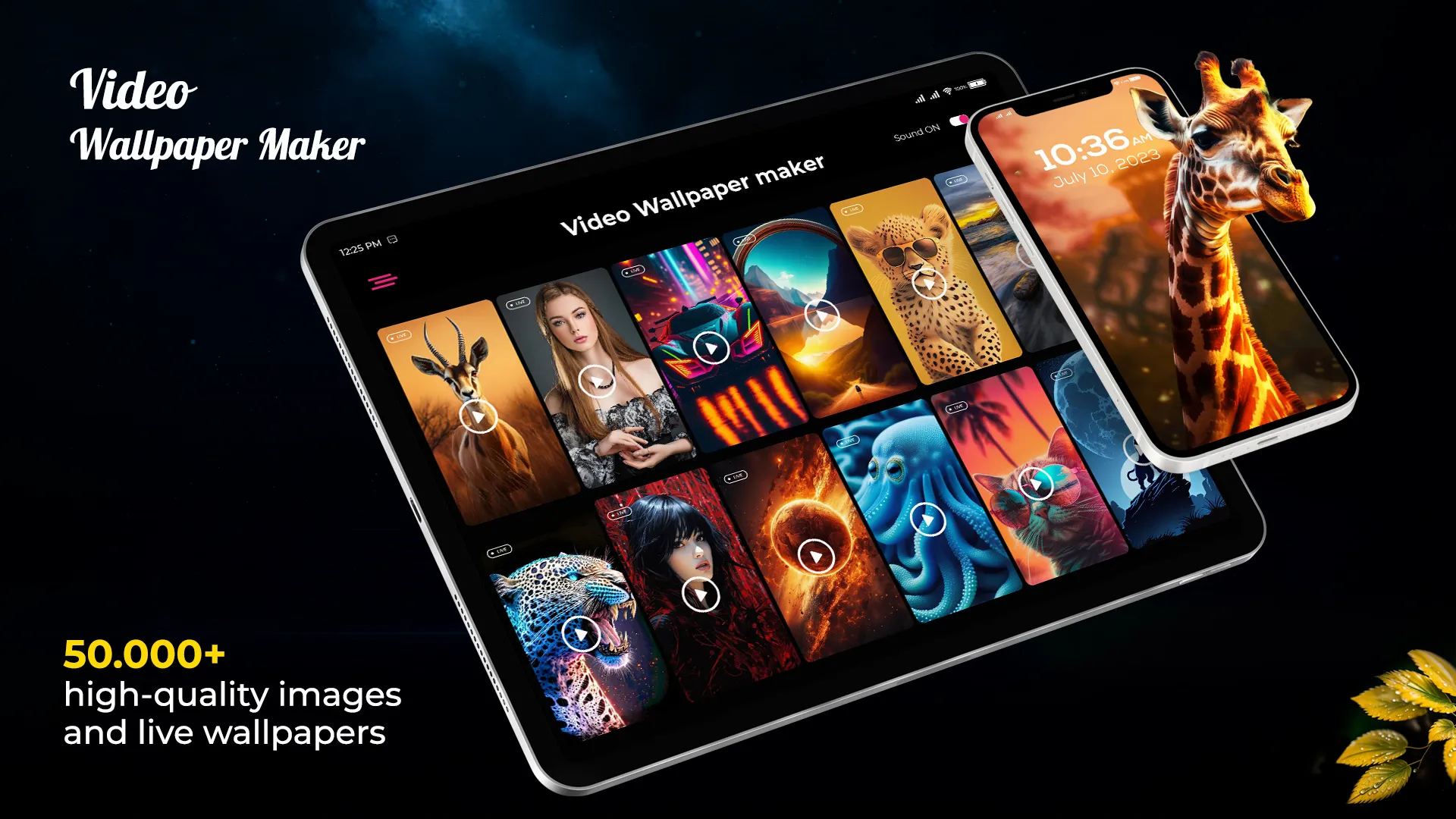 Video Wallpapers Live Maker | Indus Appstore | Screenshot