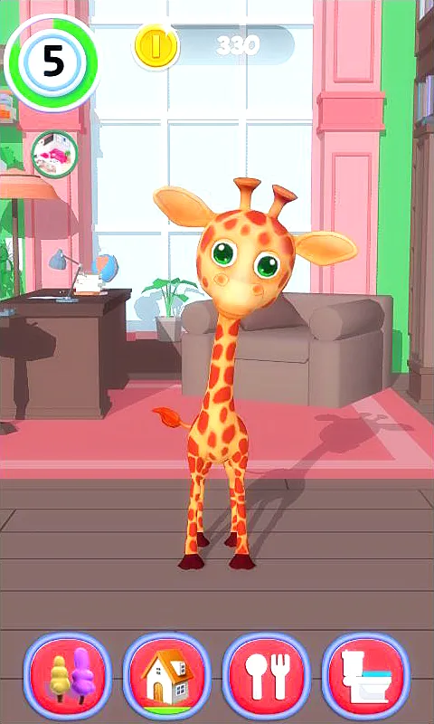 Talking Giraffe | Indus Appstore | Screenshot