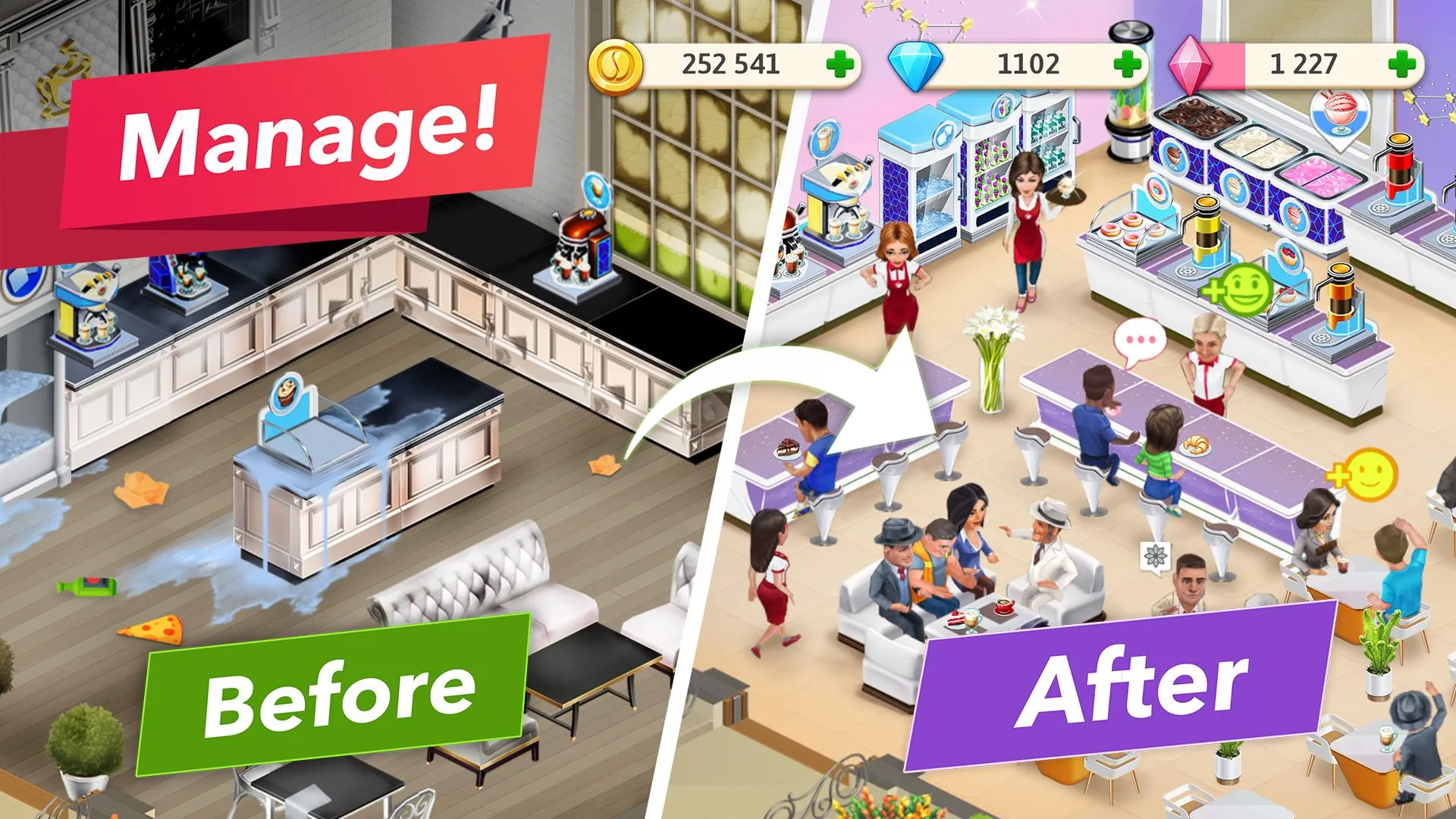 My Cafe — Restaurant Game | Indus Appstore | Screenshot