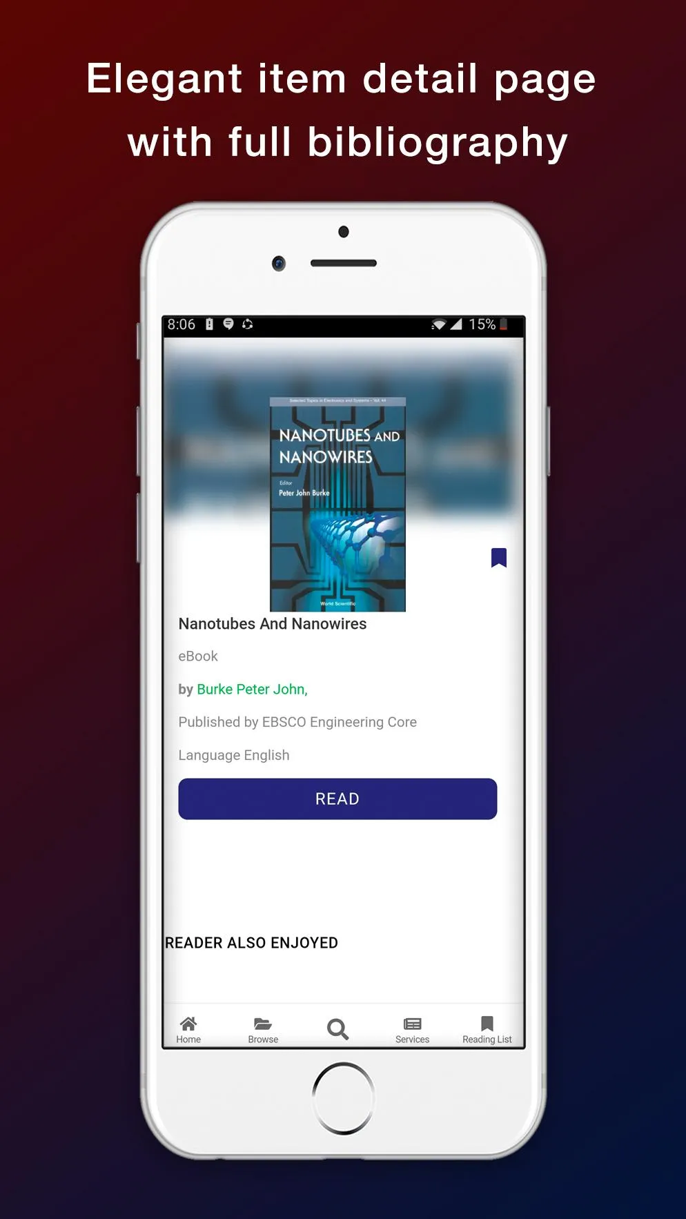 JCBOSEUST eLibrary | Indus Appstore | Screenshot