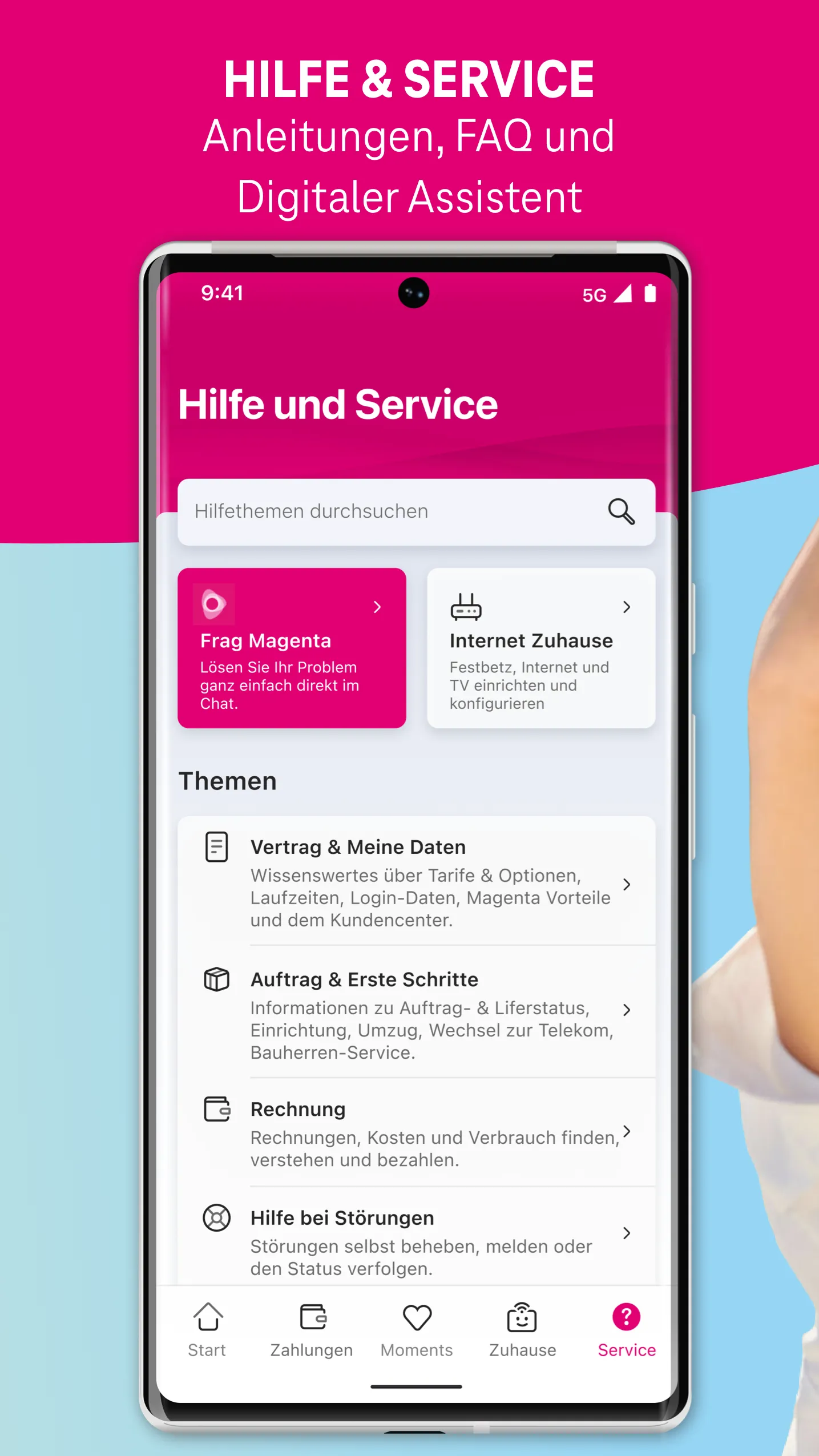 MeinMagenta: Handy & Festnetz | Indus Appstore | Screenshot